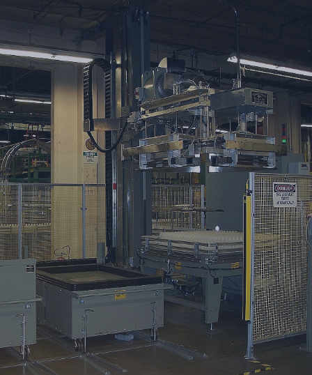 Container Handling is a core competency of Custom Metal Designs